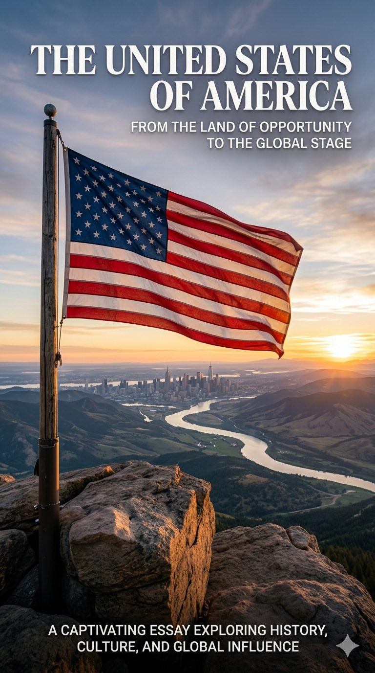 From the Land of Opportunity to the Global Stage: The United States of America
